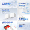 MERCUSYS Mesh Wi-Fi System Halo H30G, 1.3Gbps Dual Band, 2τμχ, Ver. 1.0