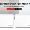 MERCUSYS Mesh Wi-Fi 6 System Halo H80X, 3Gbps Dual Band, 2τμχ, Ver. 1.0