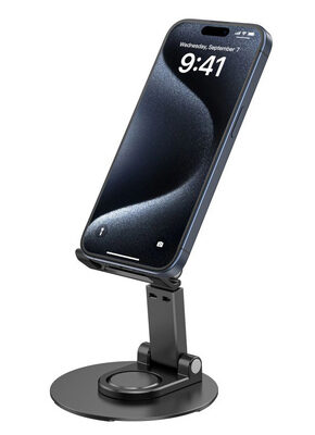 CELEBRAT βάση smartphone/tablet HC-16, foldable, μαύρη