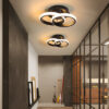 POWERTECH LED φωτιστικό οροφής HLL-0081, 20W, 4000K, 24.5x16.5cm, μαύρο
