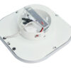 POWERTECH LED φωτιστικό οροφής HLL-0083, 28W, 4000K, 21x21cm, μαύρο