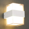 POWERTECH LED φωτιστικό τοίχου HLL-0158, 14W, 4000K, 1120lm, IP65, λευκό
