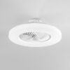 POWERTECH smart ανεμιστήρας οροφής HLL-0172 με LED φως, 36W, Φ55x20cm, λευκός