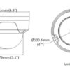 HIKVISION HIWATCH IP κάμερα HWI-D121H, POE, 2.8mm, 2MP, IP67 & IK10