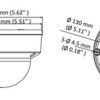 HIKVISION HIWATCH υβριδική κάμερα HWT-D320-VF, 2.8-12mm, 2MP, IP66, IK10