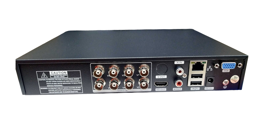 Καταγραφικό δικτύου με 8 κάμερες – CCTV Security Recording System – POE - 080081