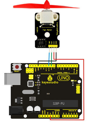 KEYESTUDIO L9110 fan module KS0168
