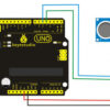 KEYESTUDIO HR-SR04 ultrasonic module KS0328, μπλε, 3τμχ