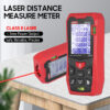 UNI-T laser μετρητής απόστασης LM100A, m/ft/in, 100m