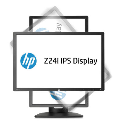 HP used οθόνη Z24I LED, 24" 1920x1200, DVI/VGA/DisplayPort, Grade B