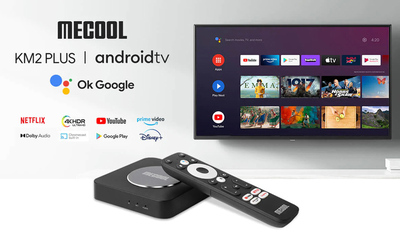 MECOOL TV Box KM2 Plus, Google/Netflix certificate, 4K, WiFi, Android 11