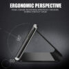POWERTECH θήκη Clear view MOB-1706 για Xiaomi Mi 11, μαύρη