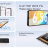 DOOGEE smartphone N55, 6.56", 4/128GB, 5150mAh, μαύρο