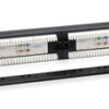POWERTECH patch panel NETW-0027 για rack 19"/1U, 24 θυρών, CAT 6 UTP, μαύρο