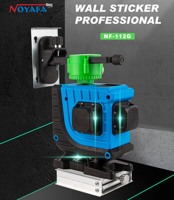 NOYAFA γραμμικό αλφάδι laser NF-112G, με πράσινη δέσμη 12 ακτίνων 3D