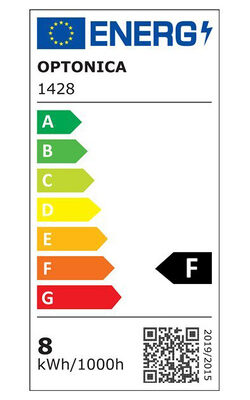 OPTONICA LED λάμπα candle C37 1428, 8W, 6000K, 710lm, E14