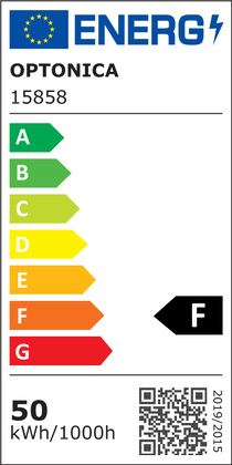 OPTONICA LED προβολέας 15858 με αισθητήρα κίνησης, 50W, 4000K, IP65