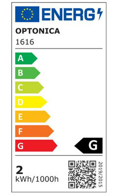 OPTONICA LED λάμπα 1616, 2W, 4500K, 170lm, G4