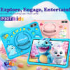 TECLAST tablet P30T Kids, 10.1", 4/64GB, Android 14, 6000mAh, ροζ