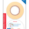 MP κολλητική ταινία διπλής όψεως PA512-02, 19mm, 15m, μπεζ, 2τμχ