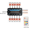 POWERTECH RGB fan controller PCF01-5C με ασύρματο χειριστήριο, 10 connectors
