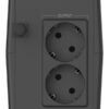 POWERTECH UPS Line Interactive PT-1296 με οθόνη, 1100VA, 660W, 2x Schuko