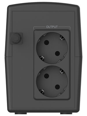 POWERTECH UPS Line Interactive PT-1296 με οθόνη, 1100VA, 660W, 2x Schuko