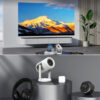 POWERTECH smart βιντεοπροβολέας PT-1305, 1080p, WiFi, Android, 170 ANSI lumens, λευκός