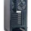 POWERTECH Gaming PC Case PT-1309, tempered glass, 4x ARGB fan, ATX, 340x200x436mm, μαύρο