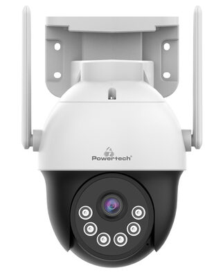 POWERTECH smart κάμερα PT-1339, 3MP, WiFi, PTZ, SD, IP66