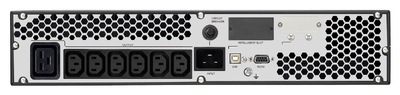 POWERTECH UPS On Line PT-1360 για rack 2U, με οθόνη, 3000VA/2700W, 7x DC output