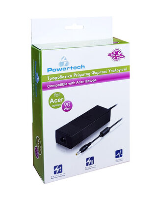 POWERTECH τροφοδοτικό laptop PT-57 για Acer, 19V, 90W