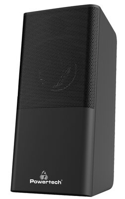POWERTECH ηχεία Premium sound PT-846, 16W, USB/SD/FM/BT, remote, μαύρα