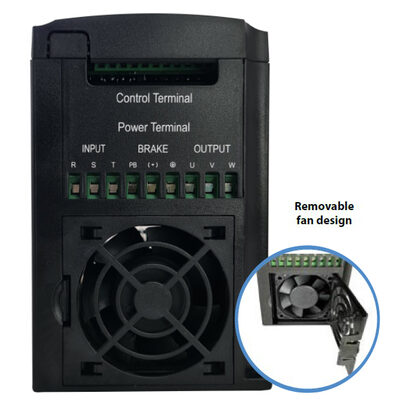 POWERTECH VFD ρυθμιστής στροφών PT-A37G-T43P3P, 3.7KW, 3Ph