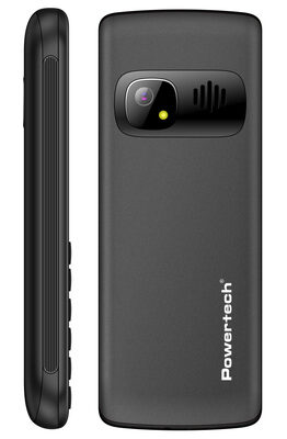 POWERTECH κινητό τηλέφωνο Sentry 4G Bar, 2.4", dual SIM, με κάμερα, μαύρο