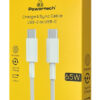 POWERTECH καλώδιο USB-C PTR-0181, 65W, 480Mbps, 1m, λευκό