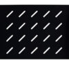 PULSAR σταθερό ράφι 19" RAPD600, για rack βάθους 600mm, 2U, μαύρο