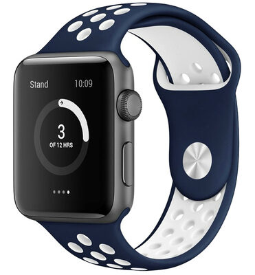 ROCKROSE band σιλικόνης Starry Night για Apple Watch 42/44mm, μπλε