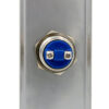 SECUKEY Χωνευτό μπουτόν SCK-CBUTTON1, 3Α, ασημί
