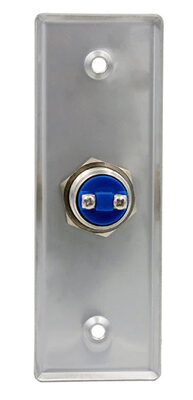SECUKEY Χωνευτό μπουτόν SCK-CBUTTON1, 3Α, ασημί