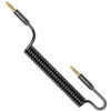 USAMS καλώδιο Jack 3.5mm SJ256, Hi-Fi stereo, 1.2m, μαύρο