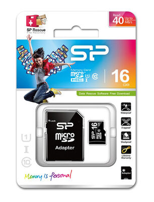 SILICON POWER κάρτα μνήμης 16GB micro SDHC, Class 10