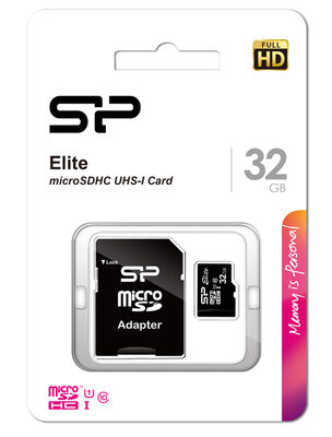 SILICON POWER κάρτα μνήμης Elite microSDXC UHS-1, 32GB, Class 10
