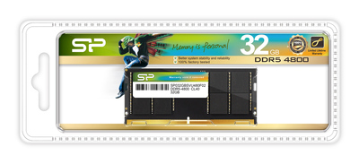 SILICON POWER μνήμη DDR5 SODIMM SP032GBSVU480F02, 32GB, 4800MHz, CL40