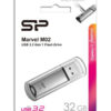 SILICON POWER USB Flash Drive Marvel M02, 32GB, USB 3.2, γκρι