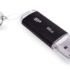 SILICON POWER USB Flash Drive Ultima U02, 64GB, USB 2.0, μαύρο