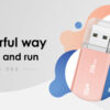SILICON POWER USB Flash Drive Helios 202, 64GB, USB 3.2, μπλε