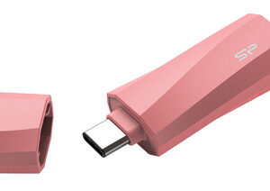 SILICON POWER USB-C Flash Drive Mobile C07, 128GB, USB 3.2, ροζ