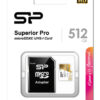 SILICON POWER κάρτα μνήμης microSDXC Superior Pro, 512GB, Class 10 UHS-I U3 A1 V30