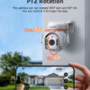 SECTEC smart κάμερα ST-515C-3MTY, 3MP, WiFi, SD, PTZ, IP65